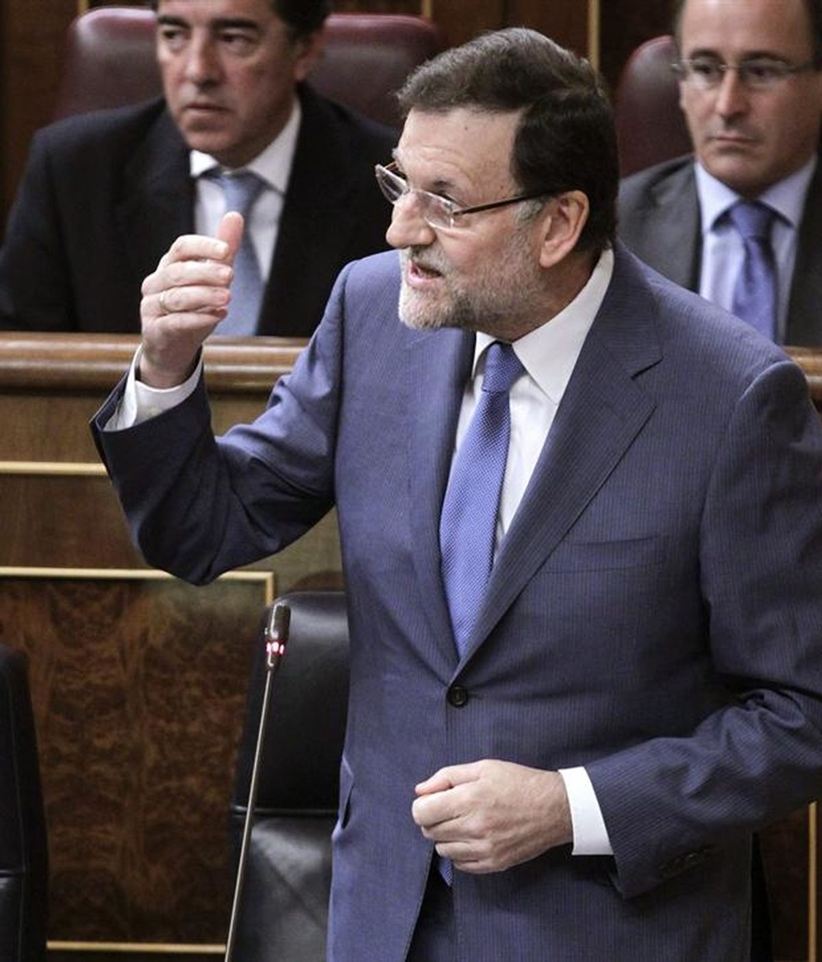 Rajoy responde a CiU en el Congreso