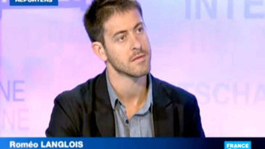 El periodista francés Roméo Langlois