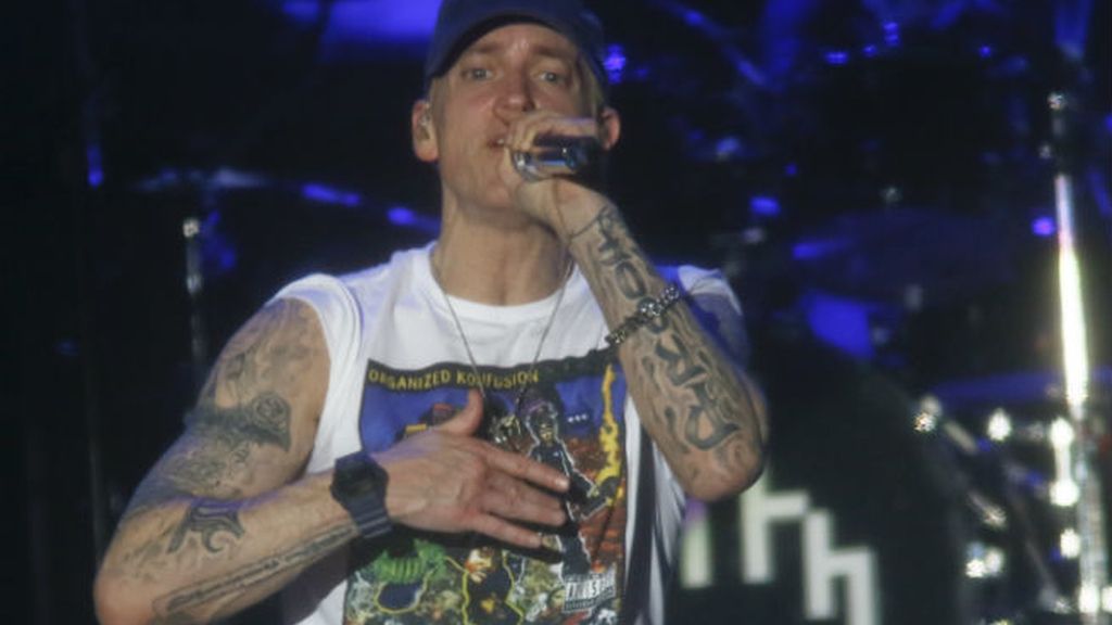 La música, la vía de escape de Eminem