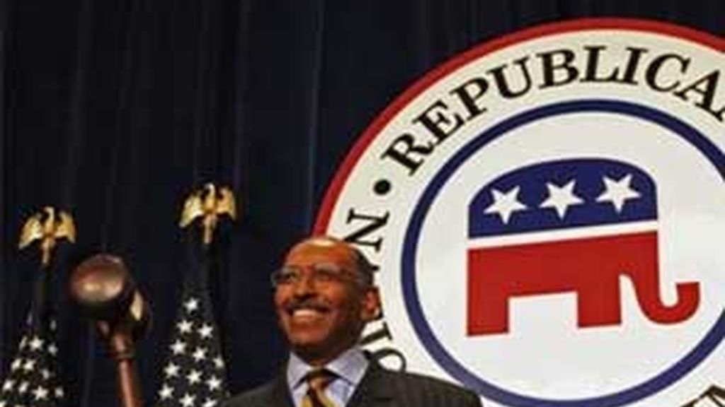 El nuevo presidente del Partido Republicano, Michael Steele. Foto: AP El nuevo presidente del Partido Republicano, Michael Steele. Foto: AP