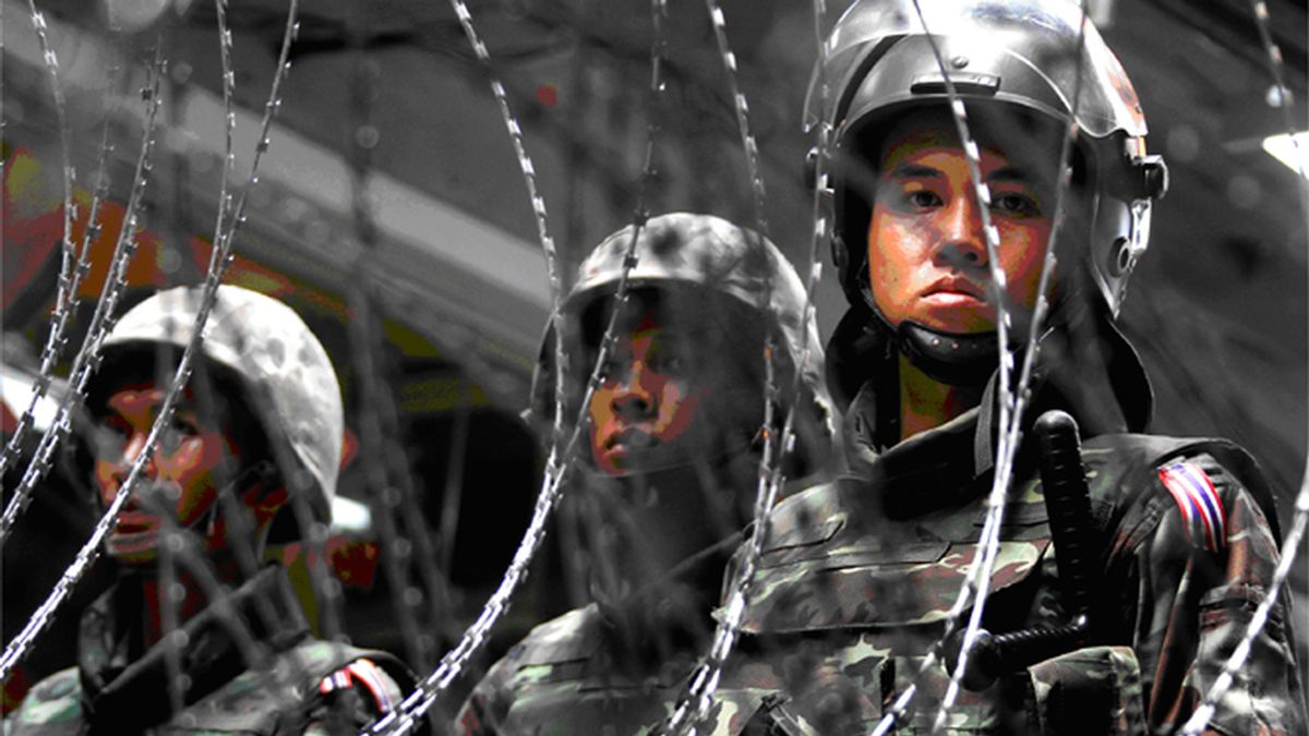 Soldados tailandeses