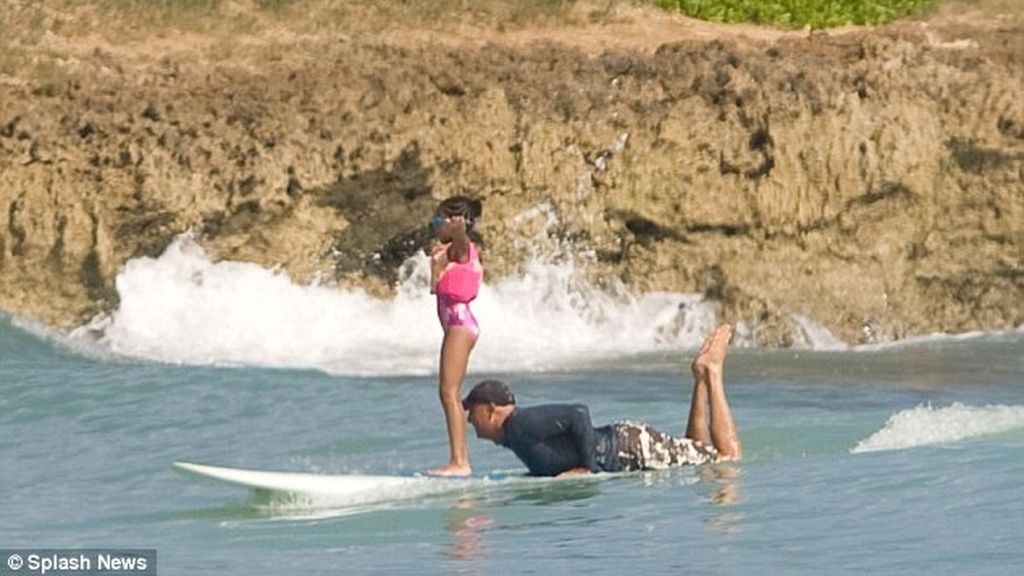 Vacaciones de la familia Obama en Hawai