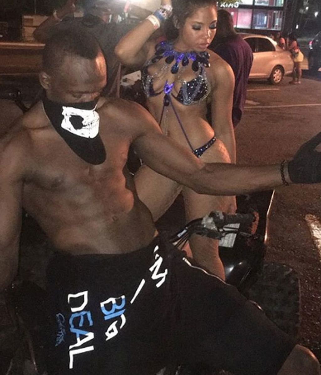 La novia de Bolt, 'it girl' reina del carnaval