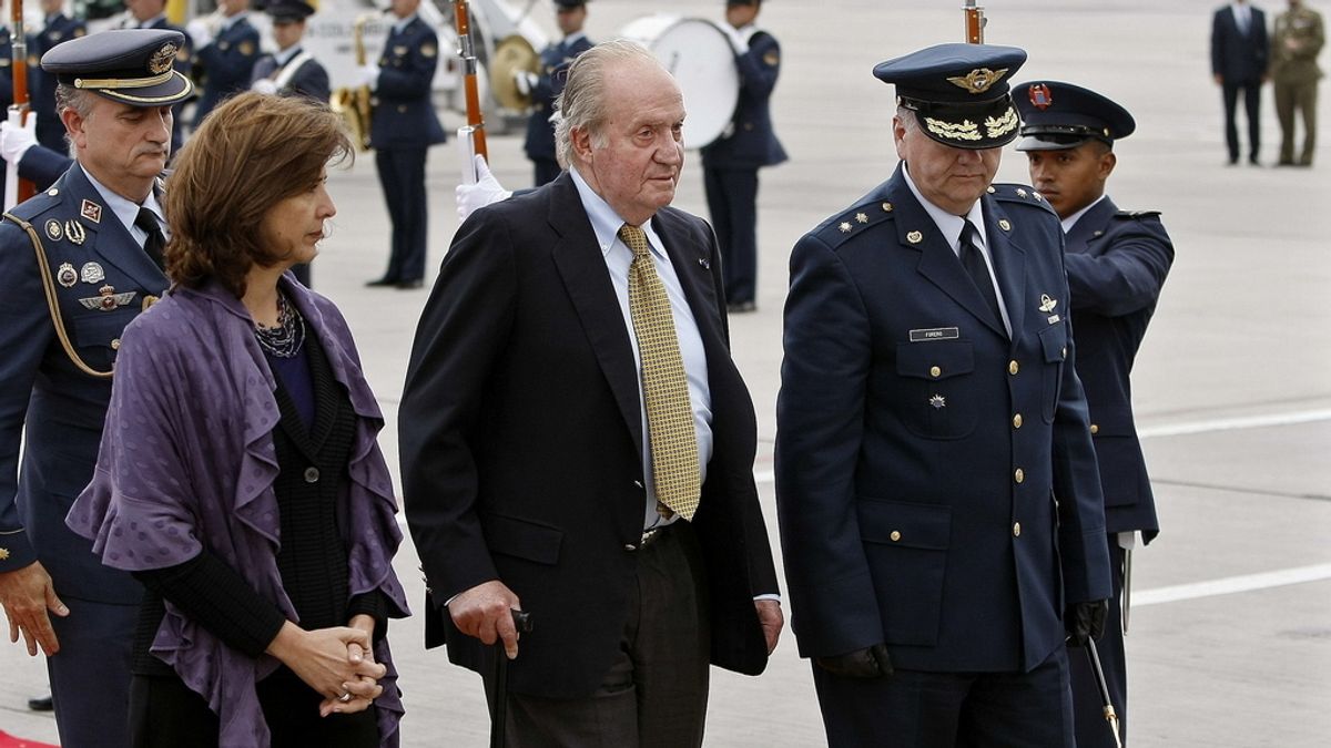 El Rey Juan Carlos en Colombia