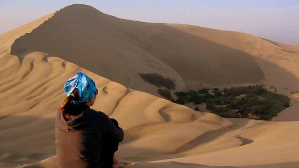 Un oasis en el desierto peruano