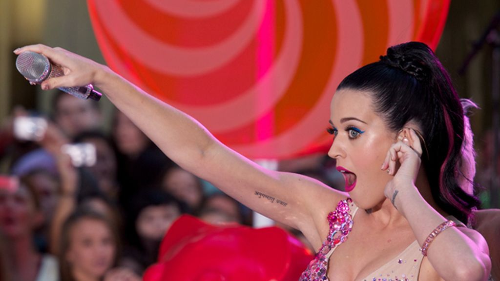 Katy Perry, en las nubes