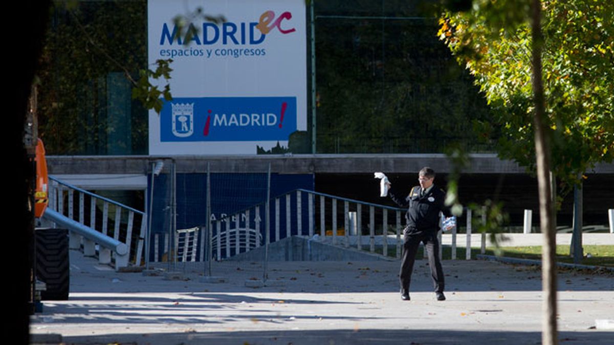 Entrada del recinto Madrid Arena