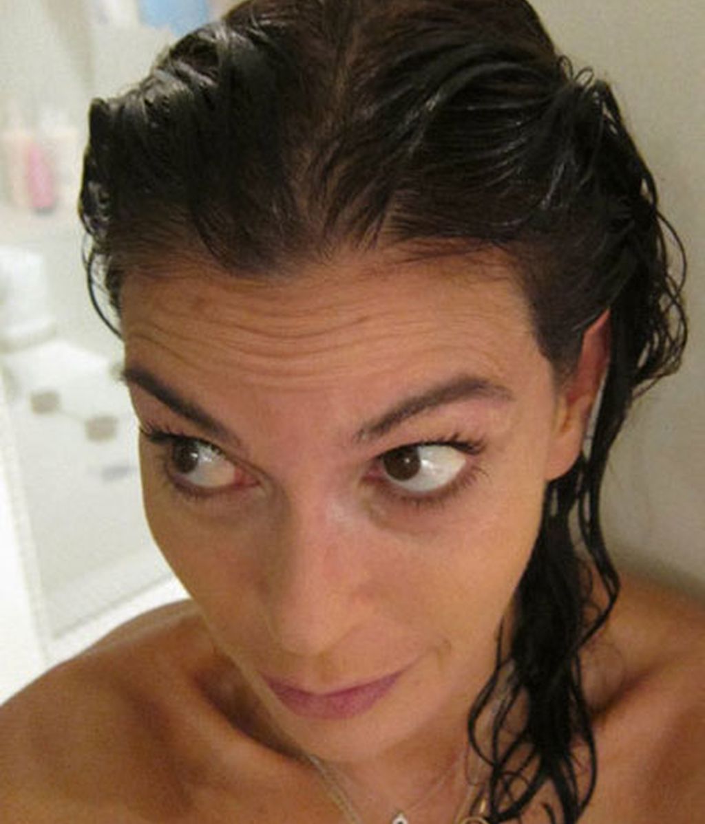 Así es Teri Hatcher cuando sale de la ducha