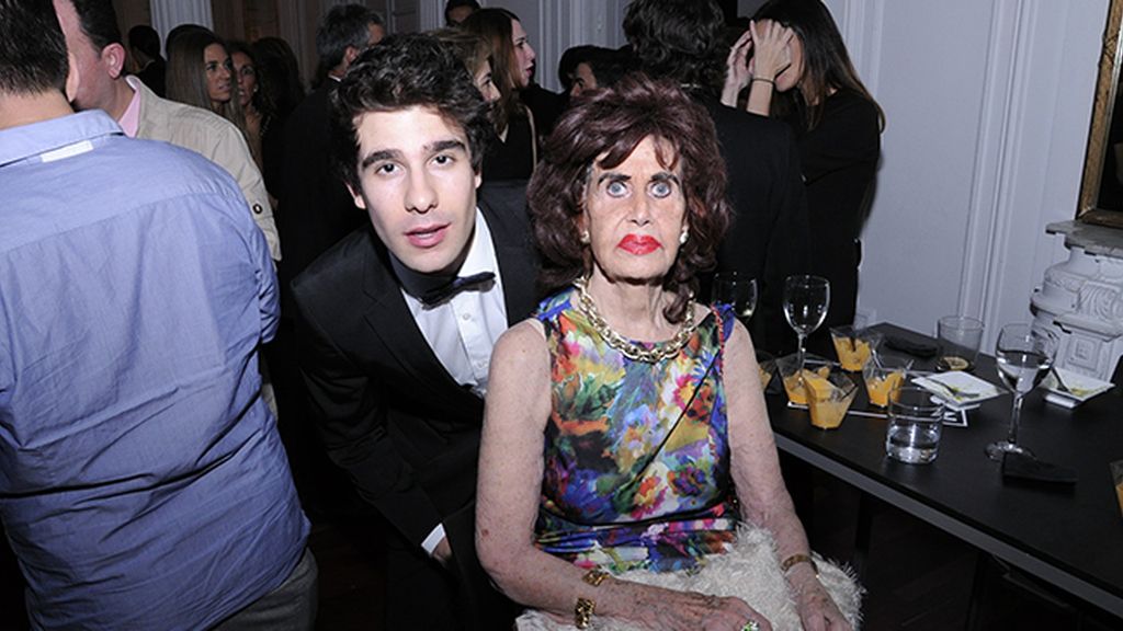 Javier Calvo junto a la maravillosa Concha Moncada