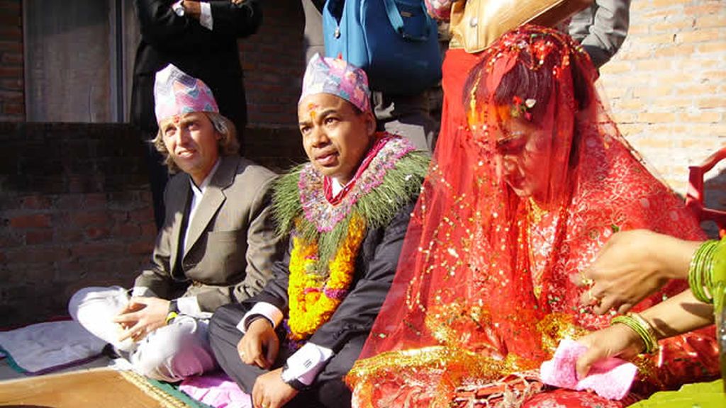 Jesús Calleja en una aventura distinta: una boda en Katmandú