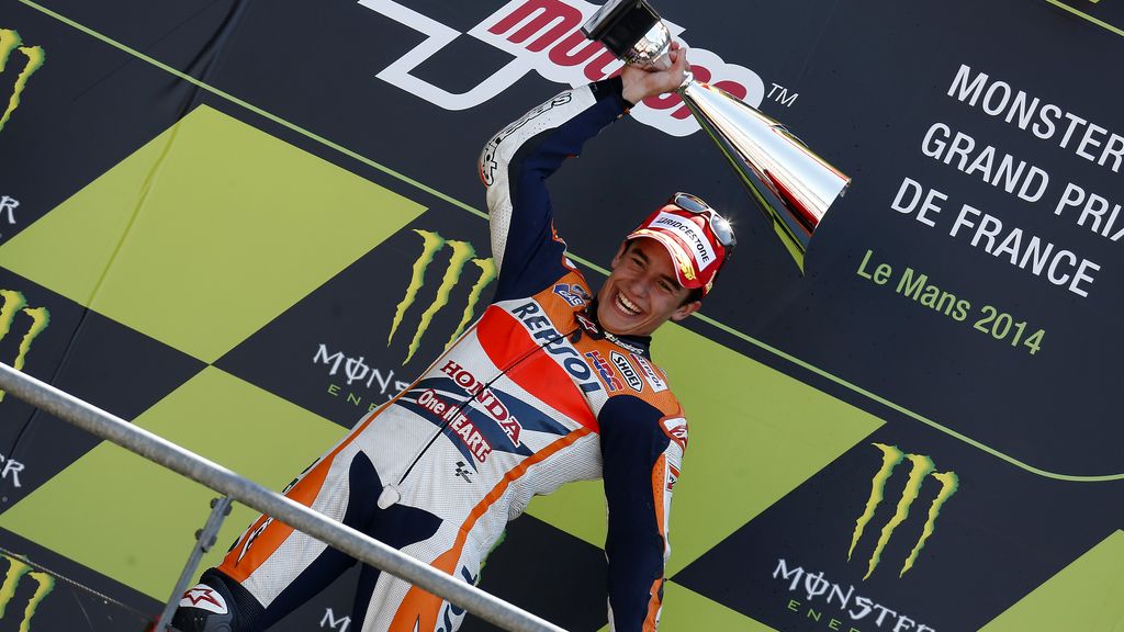 Márquez arrasa en Le Mans y suma su triunfo quinto consecutivo