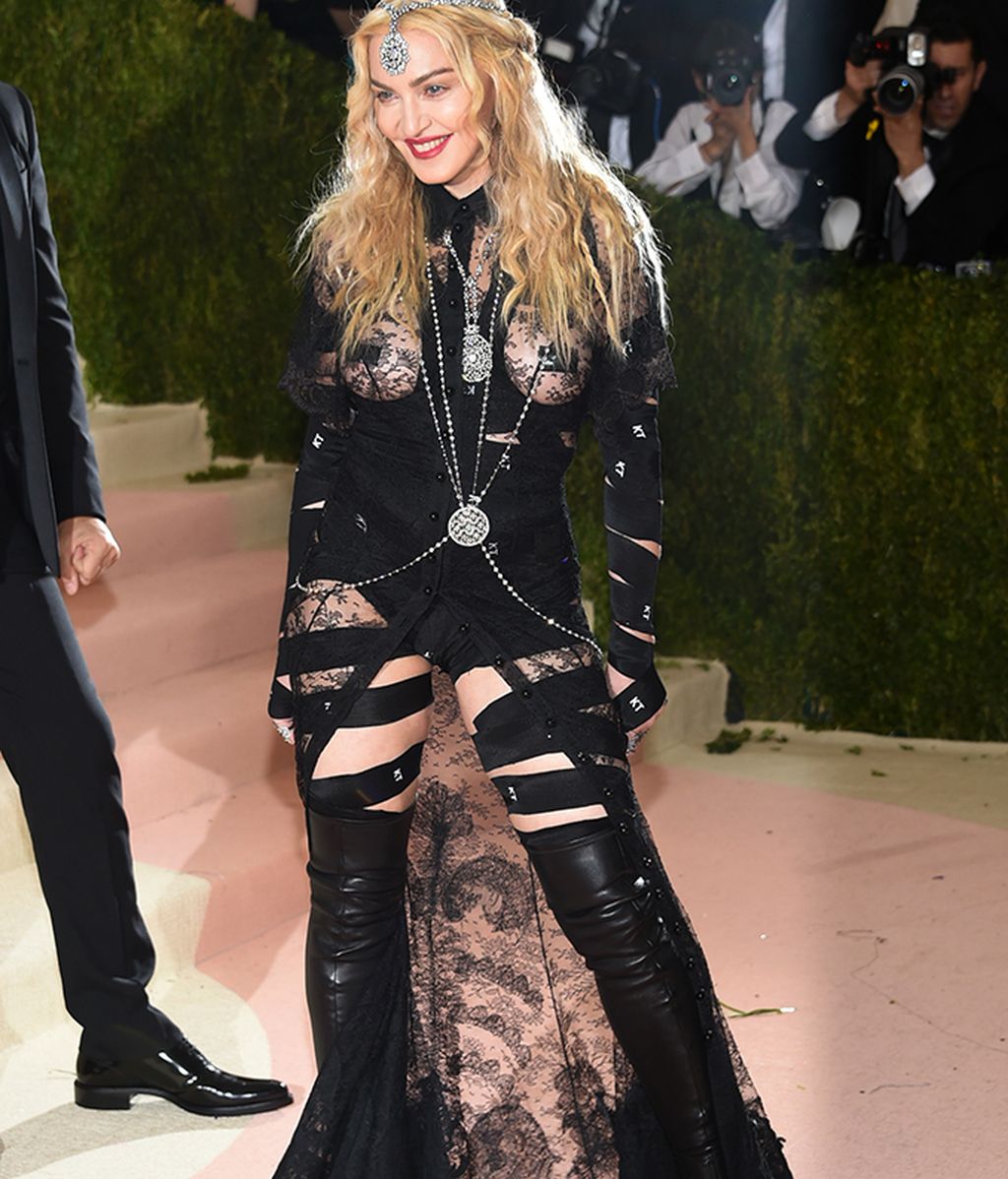 Madonna vestida de Givenchy