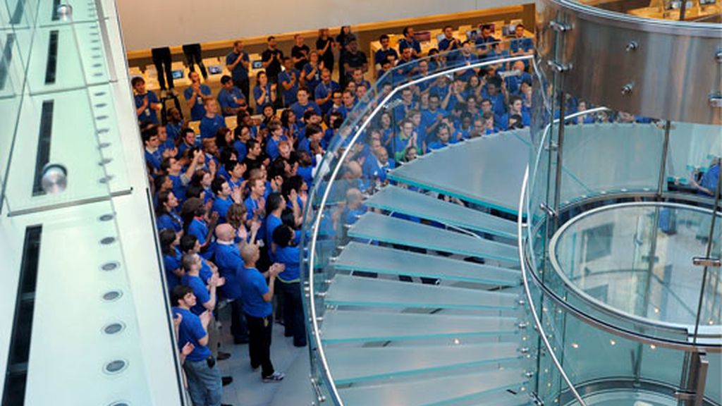 Los empleados, preparados para el gran día