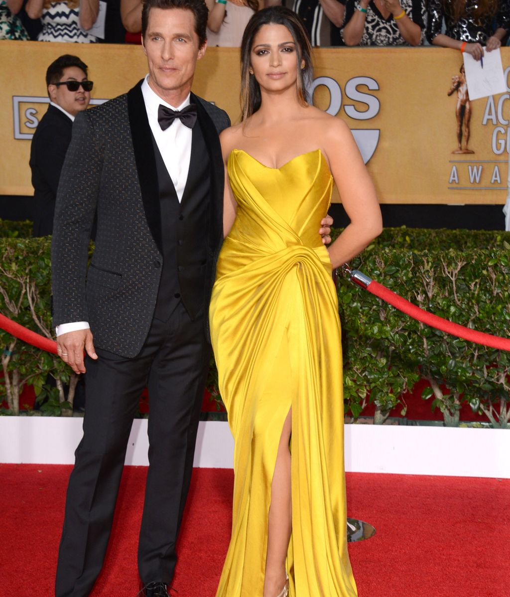 Lawrence y McConaughey, éxito y elegancia en los premios del Sindicato de Actores