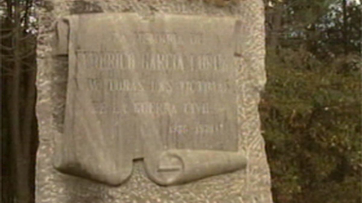 La tumba de Lorca