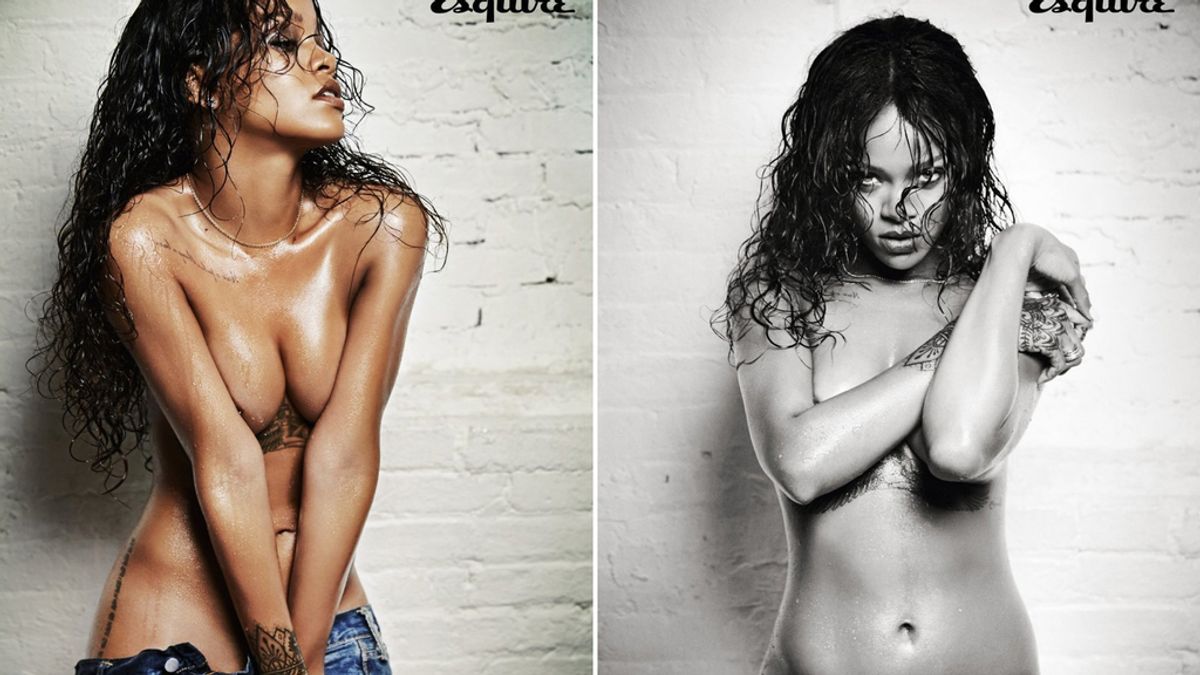 Rihanna muestra su lado más sexy