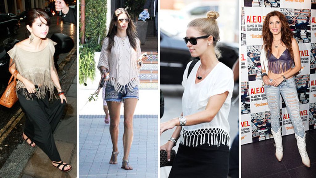 Camisetas con flecos