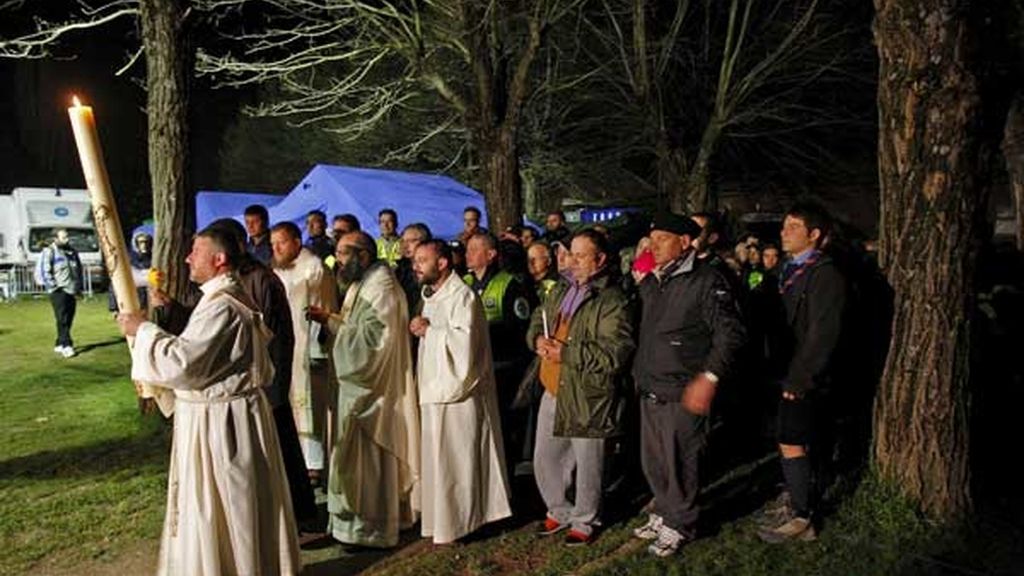 Vigilia Pascual en medio de la tristeza en Italia