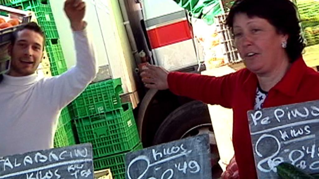 Un mercadillo de la zona