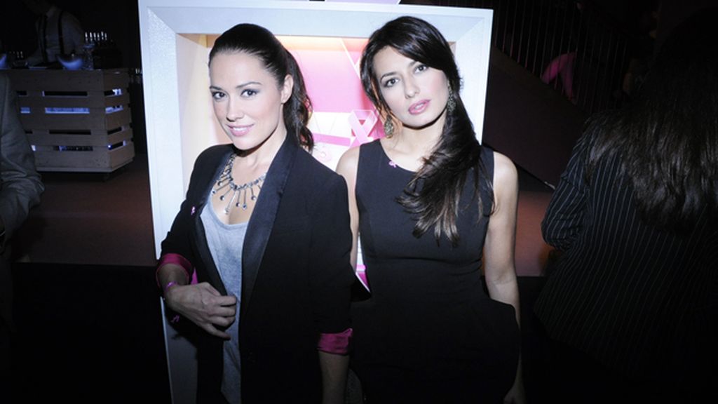 Las actrices Eva Marciel y Aurora Carbonell