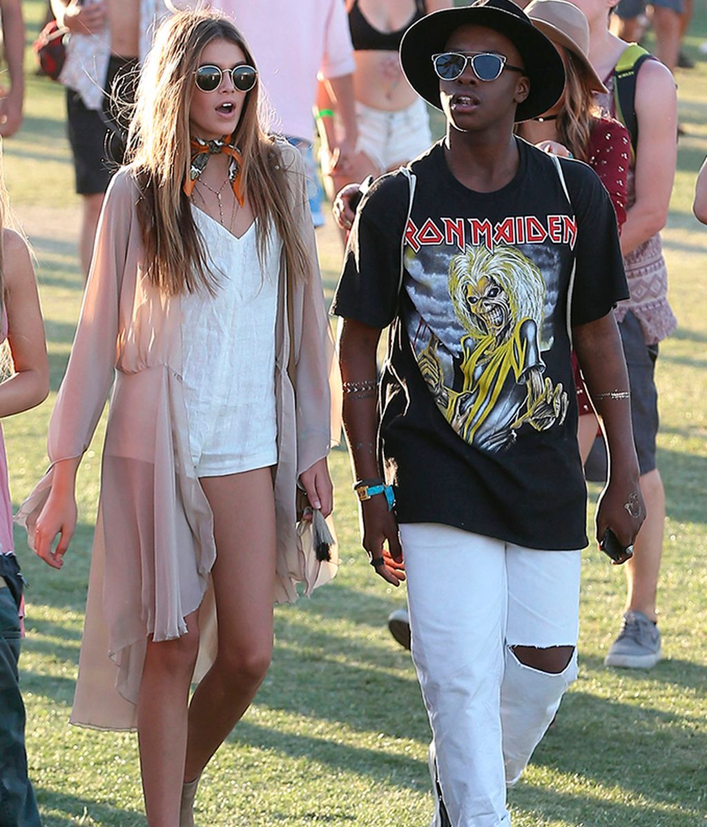 kaia Gerber el segundo día de festival