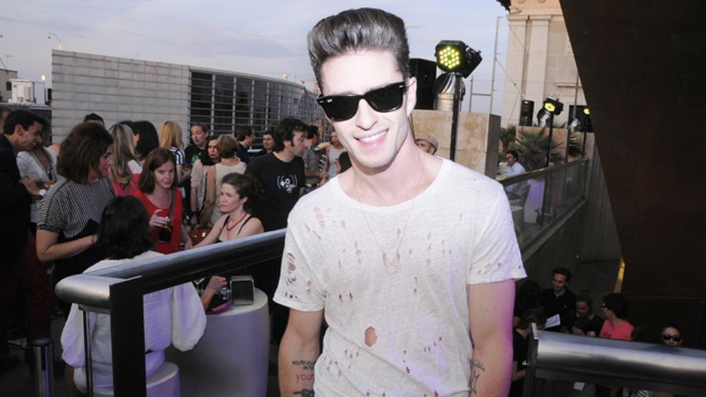 El diseñador Pelayo Díaz, recién llegado de México donde ha participado como jurado en el "Project Runway" mexicano