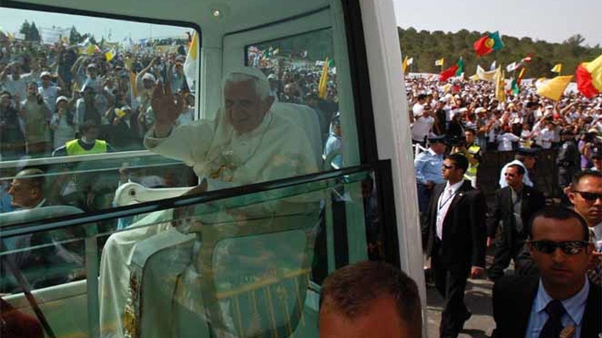 El papa Benedicto XVI en Nazaret