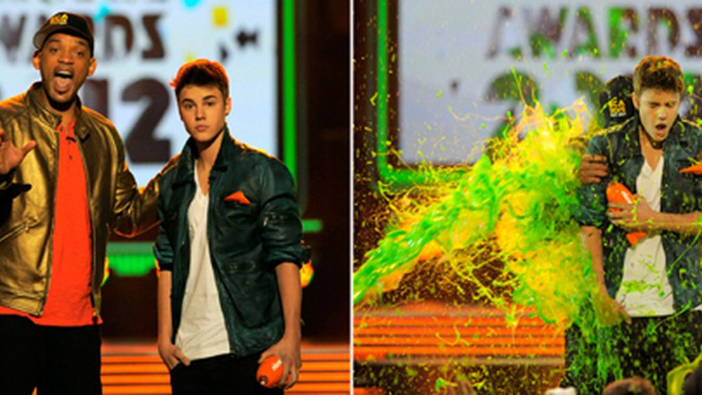 Justin Bieber, Halle Berry y Will Smith pringados hasta las cejas