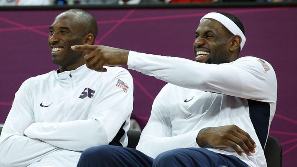 le bron james kobe bryant
