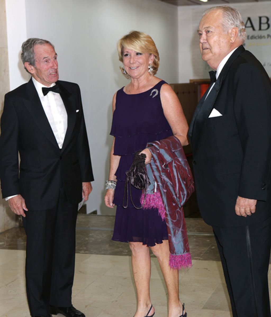 Esperanza Aguirre no se quiso perder el evento