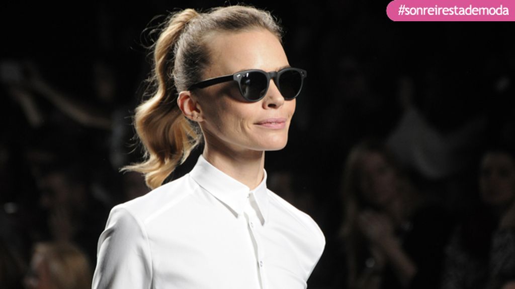 Verónica Blume fue una de las estrellas del desfile