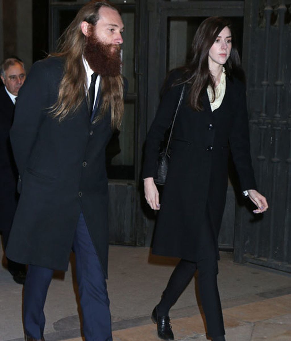 Brianda Fitz James y su novio Falkwyn de Goyeneche