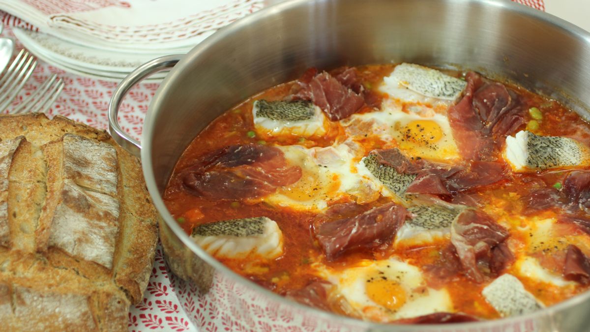 Huevos a la flamenca de 'Robin Food'