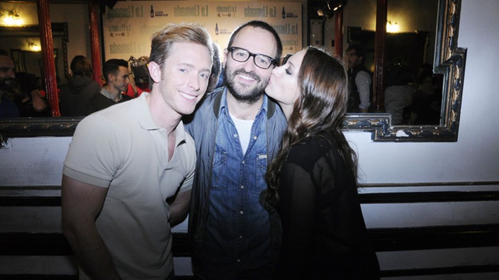 Pablo Rivero, Fernando González Molina y Natalia Verbeke