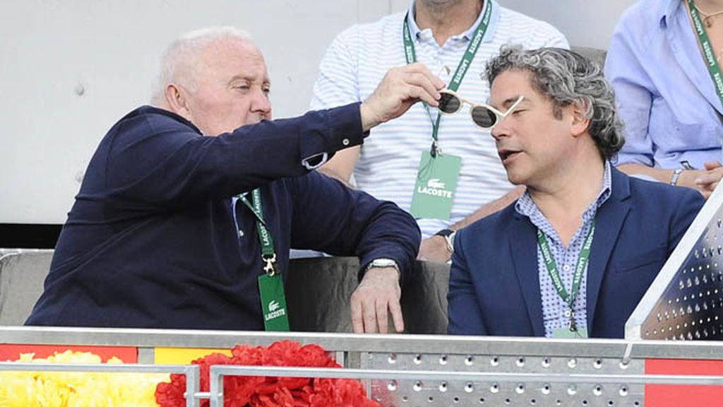 Los futbolistas llevan a sus novias al tenis