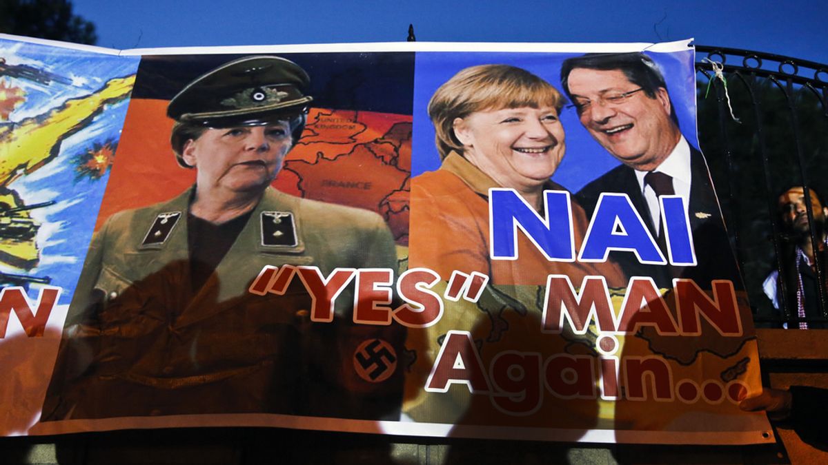 La 'germanofobia' se extiende en el sur de Europa y causa estupor en Alemania