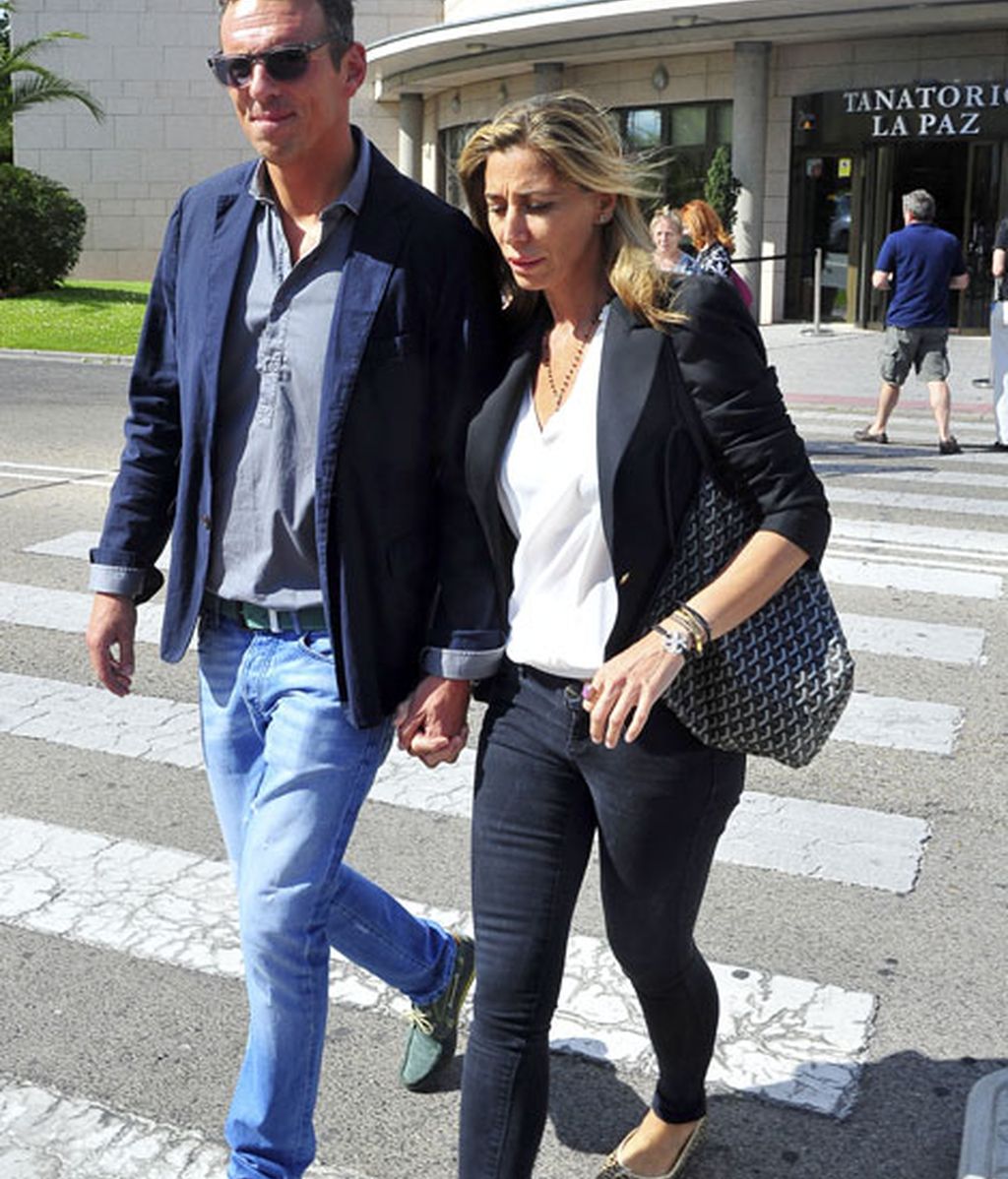 Joaquín Prat también estuvo presente en la capilla ardiente