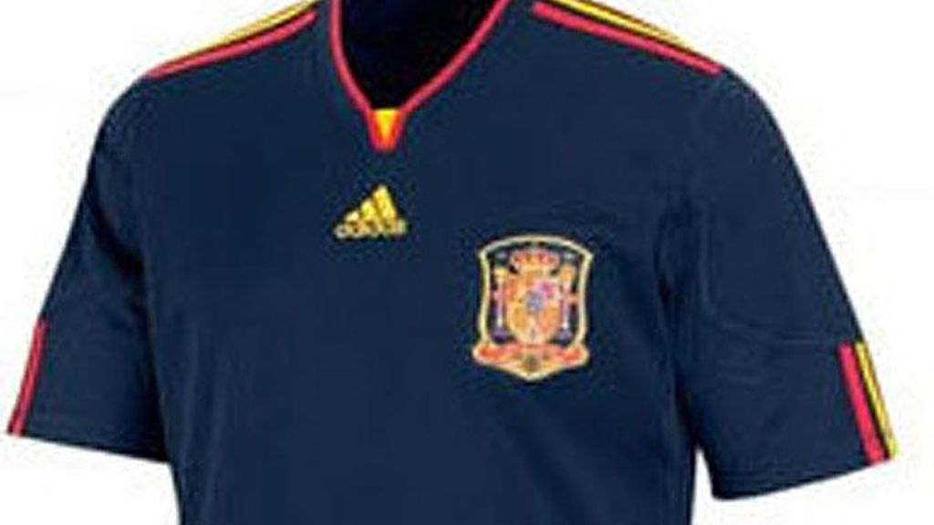 Camiseta azul de 'La Roja'