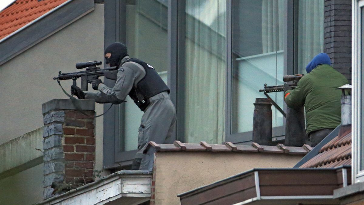 Redada antiterrorista en Bruselas