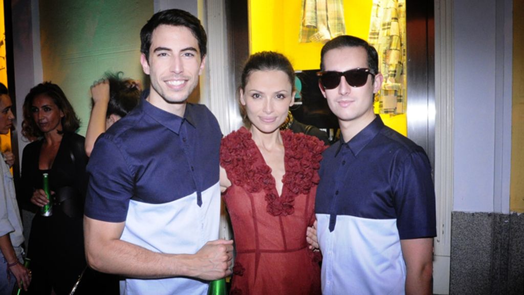 Junto a una de nuestras tops favoritas, Almudena Fernández