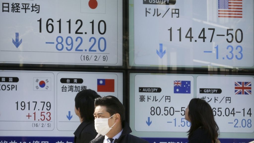 La bolsa de tokio también se desploma La bolsa de tokio también se desploma