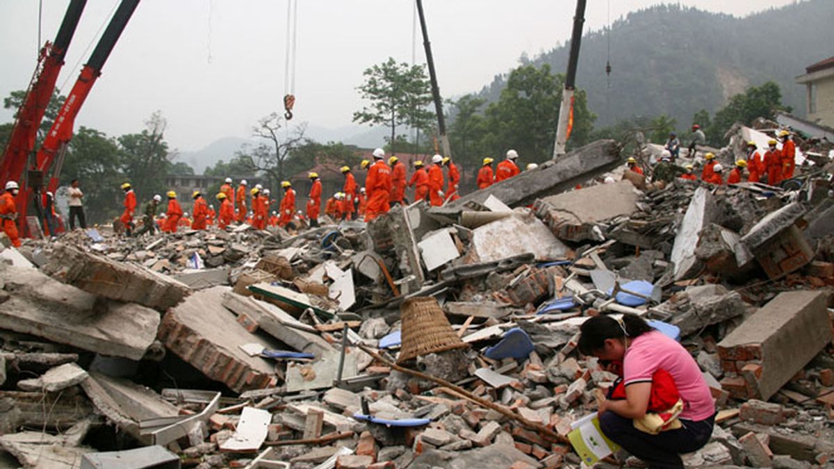 Un terremoto destruyó Sichuan