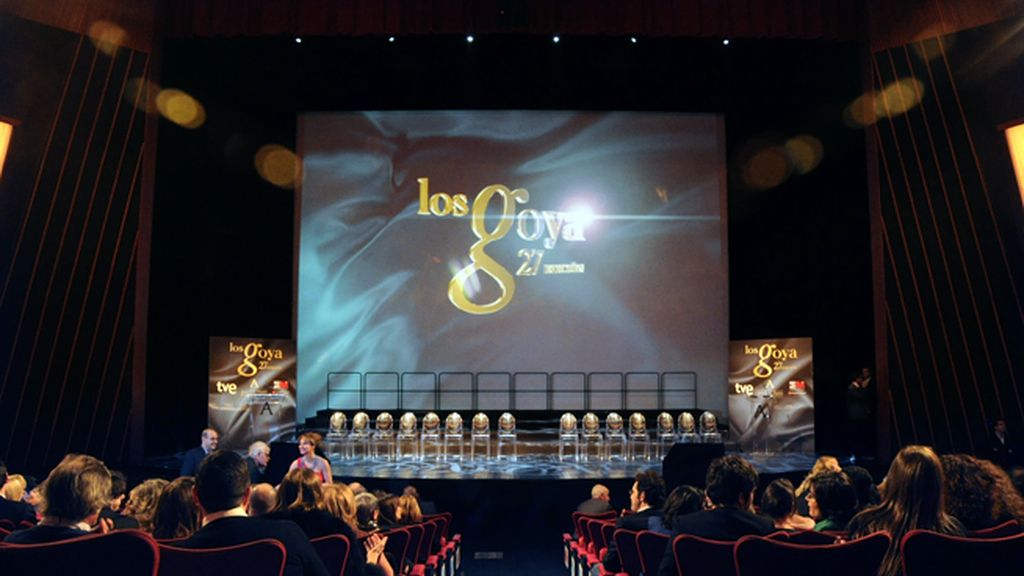 Los Teatros del Canal acogieron por primera vez la fiesta de presentación de los Goya que tradicionalmente se celebraba en la Puerta del Sol