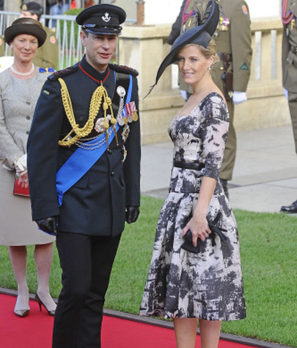 El príncipe Eduardo de Inglaterra y Sophie Rhys Jones