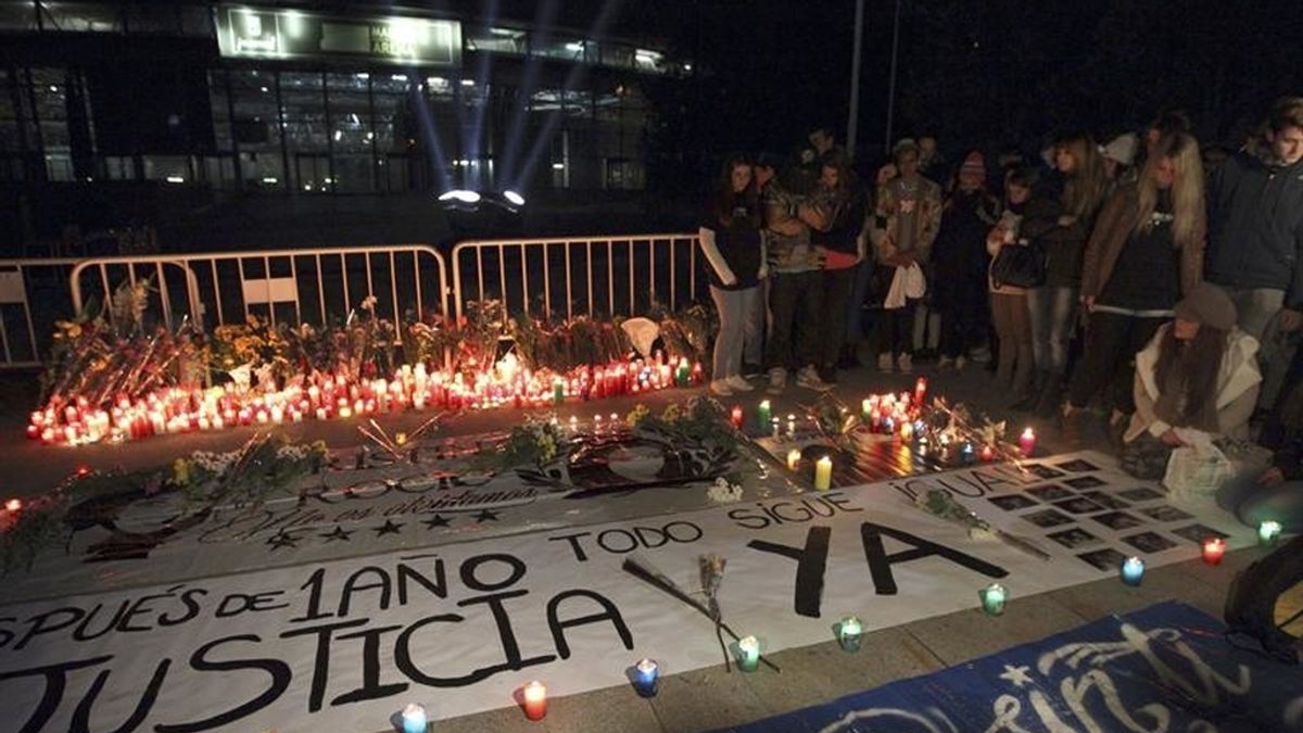 Vigilia por las víctimas del Madrid Arena