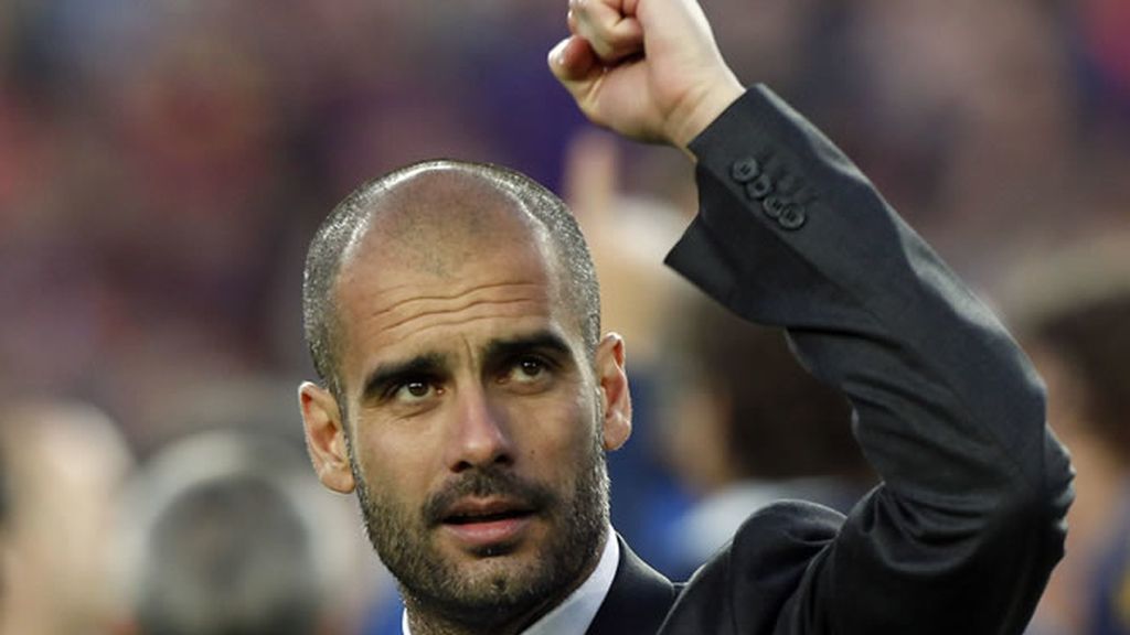 Guardiola firmó por un año