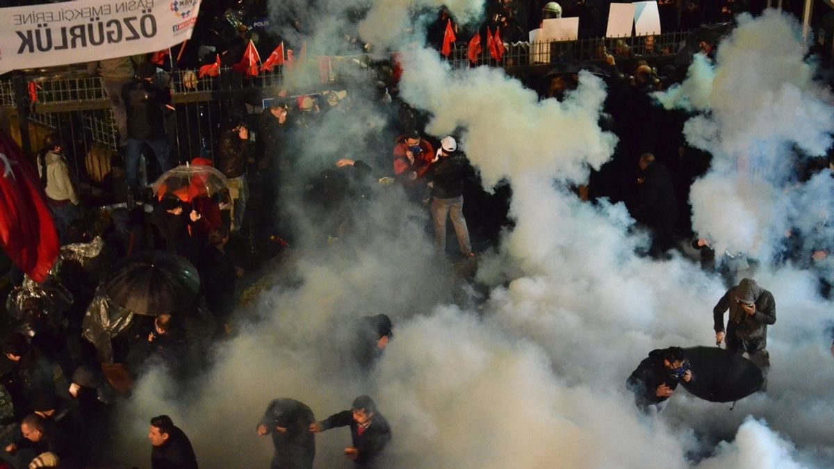 Manifestación en Turquía