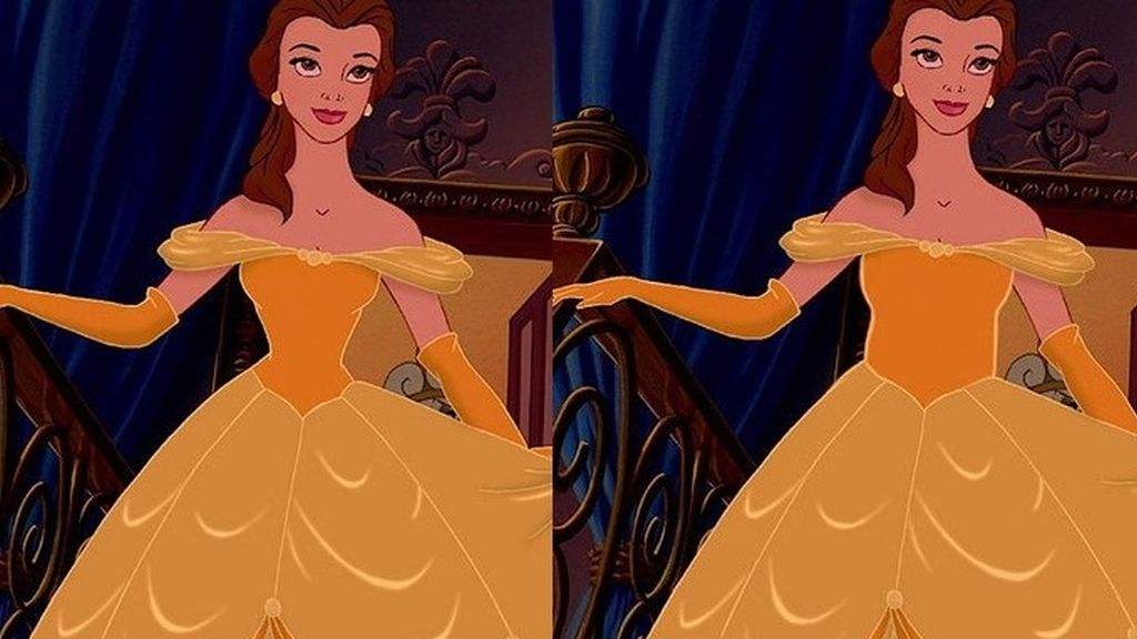 Princesas Disney con cintura de mujer real
