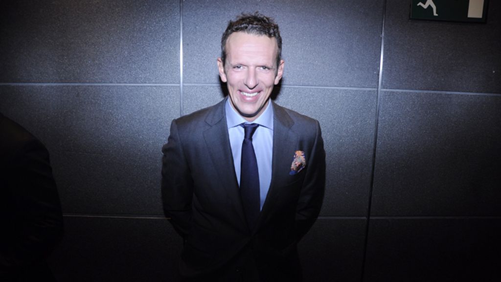 El presentador Joaquín Prat a su llegada al Hotel Eurostars