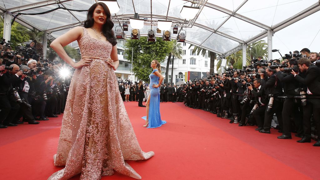 Aishwarya Ra en la alfombra roja de Cannes